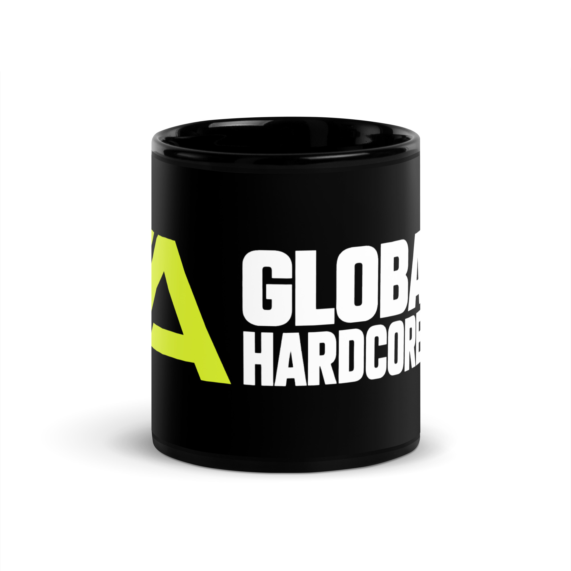 GabberAgenda.com Black Glossy Mug - Afbeelding 2