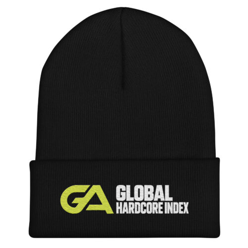 GabberAgenda.com Beanie met omgeslagen rand